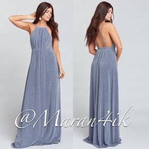 NWT Show Me Your Mumu Amanda Maxi in Smoke Dancing Queen Shine size XS